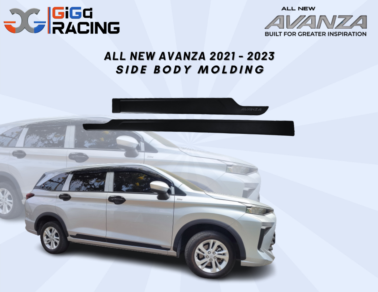 side body molding all new avanza side body molding all new avanza
